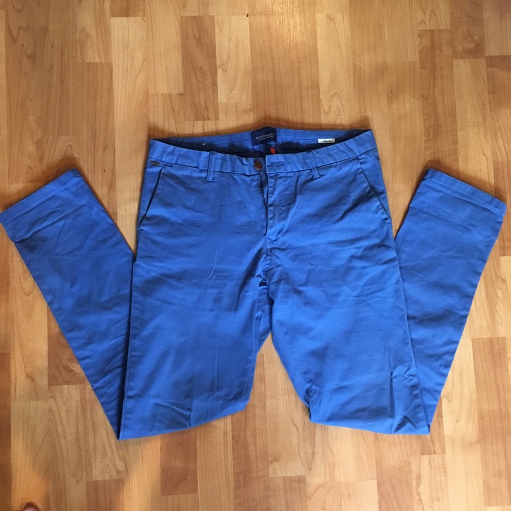 Scotch and Soda Blue Chinos